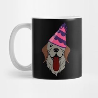 The dog celebrates Mug